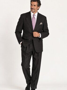 Iconic! Giorgio Armani Black Two-Piece Suit